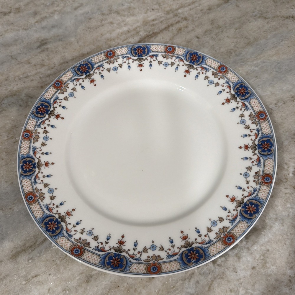 Union Céramique Lunch Plate 1900s Limoges  France MF&C Chicago 8.5" Vintage